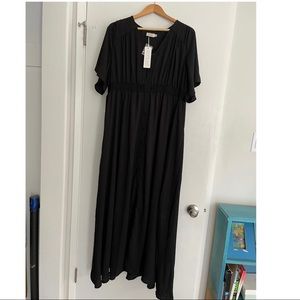 Roole Black Maxi dress